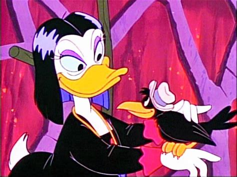 Donald duck amd the witch